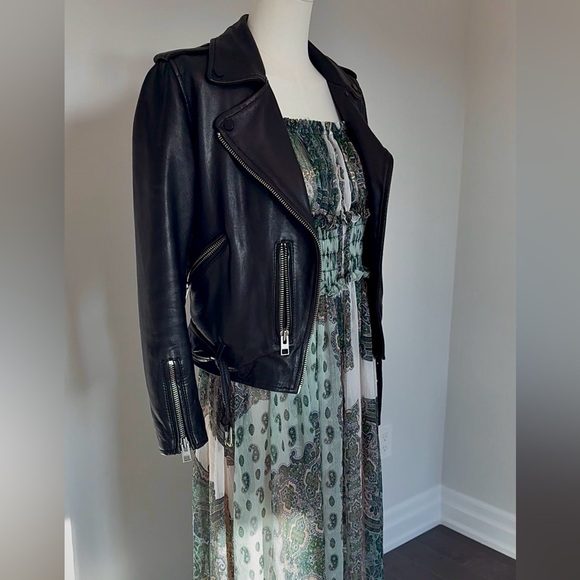 All Saints Jackets & Blazers - AllSaints Balfern Leather Biker Jacket